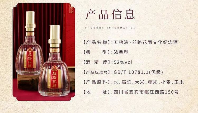 五粮液丝路花雨礼盒