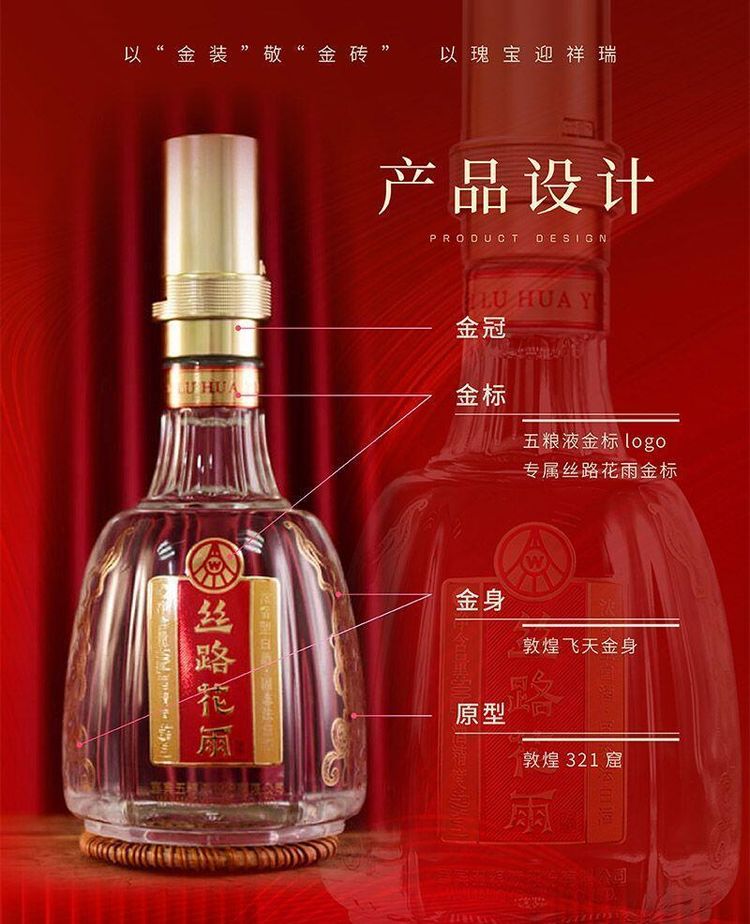 五粮液丝路花雨礼盒