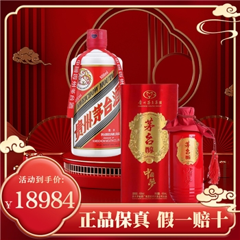 茅台醇中国梦配茅台飞天
