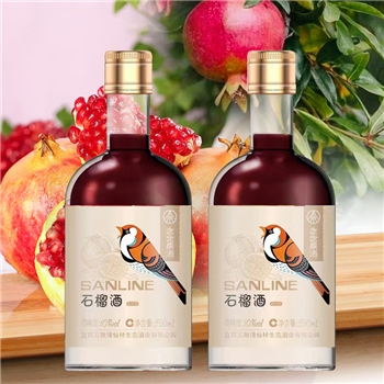 五粮液念念果酒 石榴酒