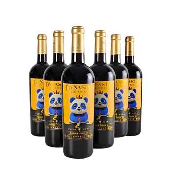 王朝天阳酒庄蓝熊猫20干红葡萄酒