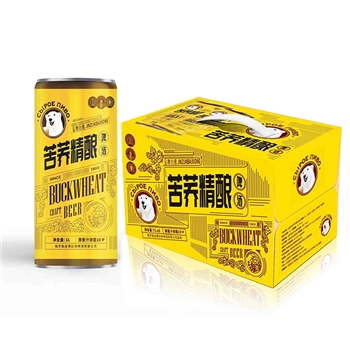 金樽白熊苦荞精酿啤酒