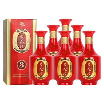 杏花村金质3 整箱装 53度