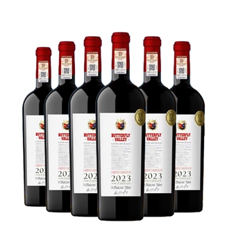 蝶谷庄园赤霞珠干红葡萄酒