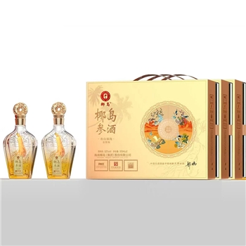 椰岛参酒 寿山福海 金装版