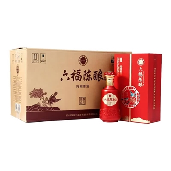 金六福 六福陈酿 陈酿玖号  52度